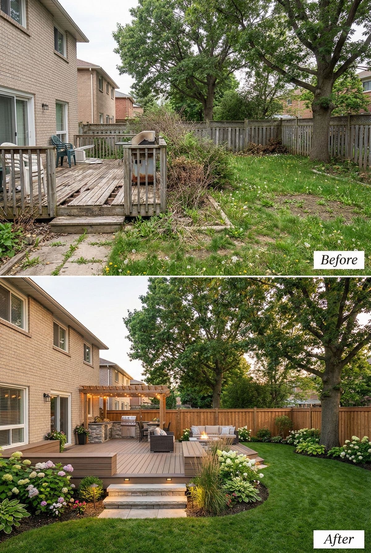 TerraNova yard transformation 5: before and after