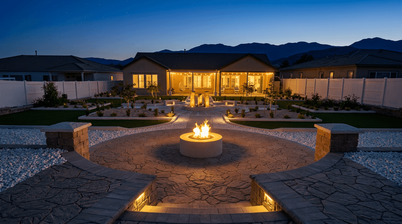 Hardscaping landscaping service